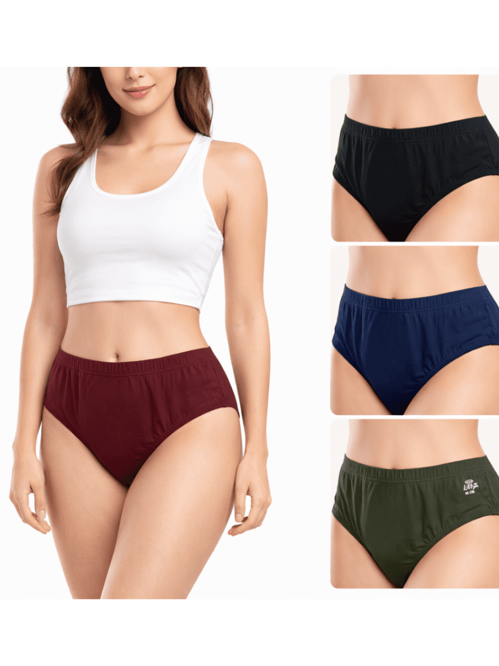 Women’s Panties Pack  of  4 |  Multi-Colour