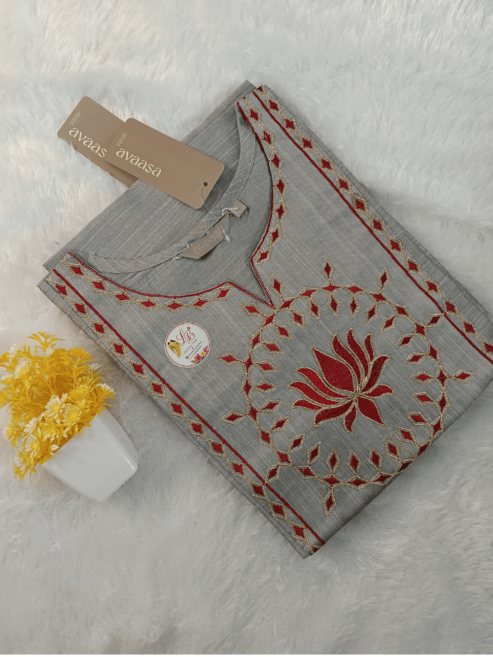 LB0412Side Open kurtis
