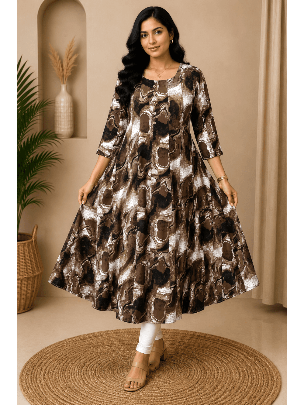 XL05Umbrella Kurtis