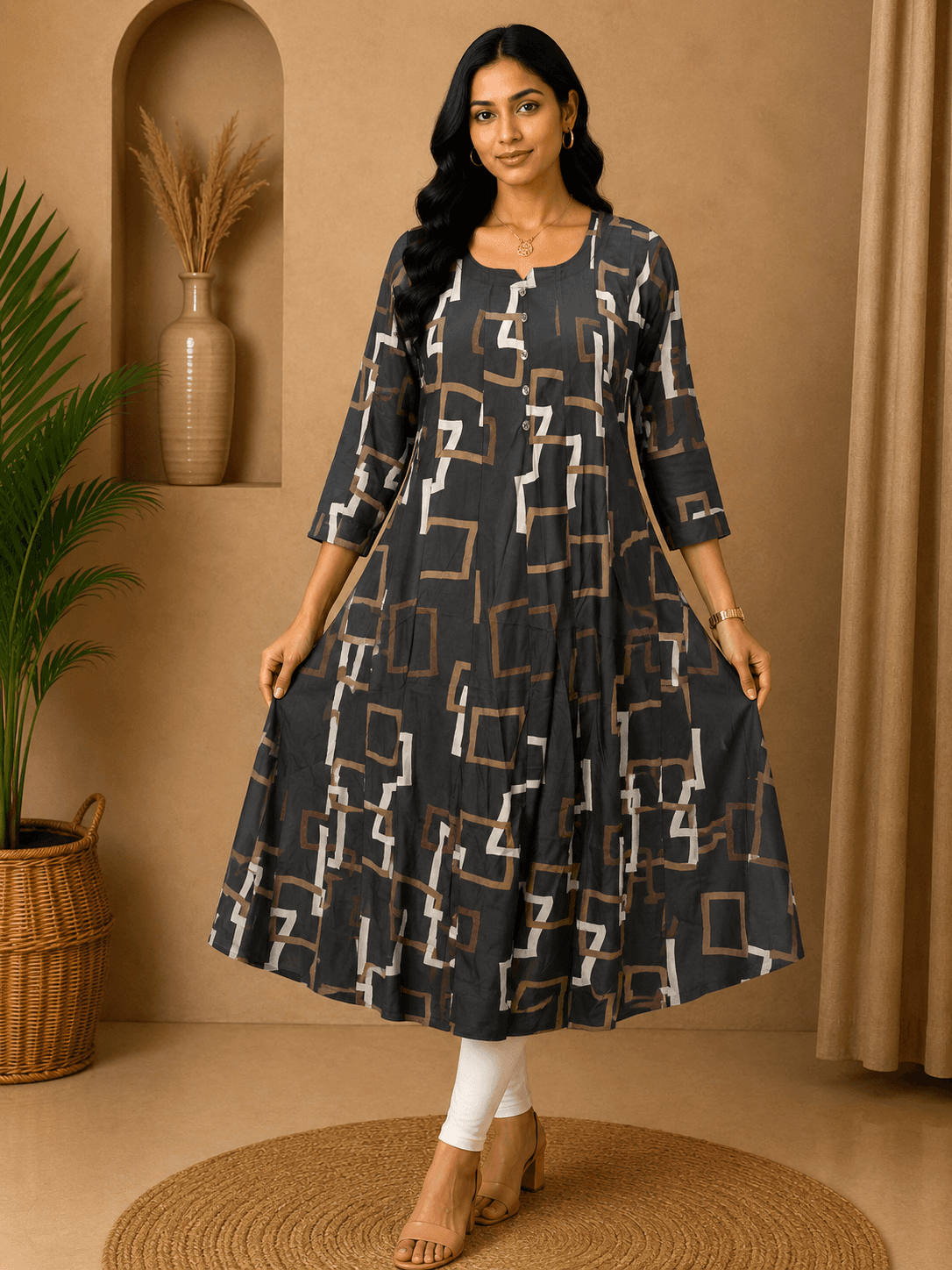 XL10Umbrella Kurtis