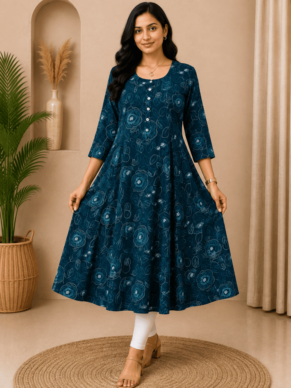 XXL06Umbrella Kurtis