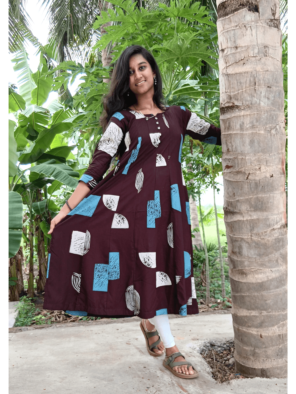 XXL07Umbrella Kurtis
