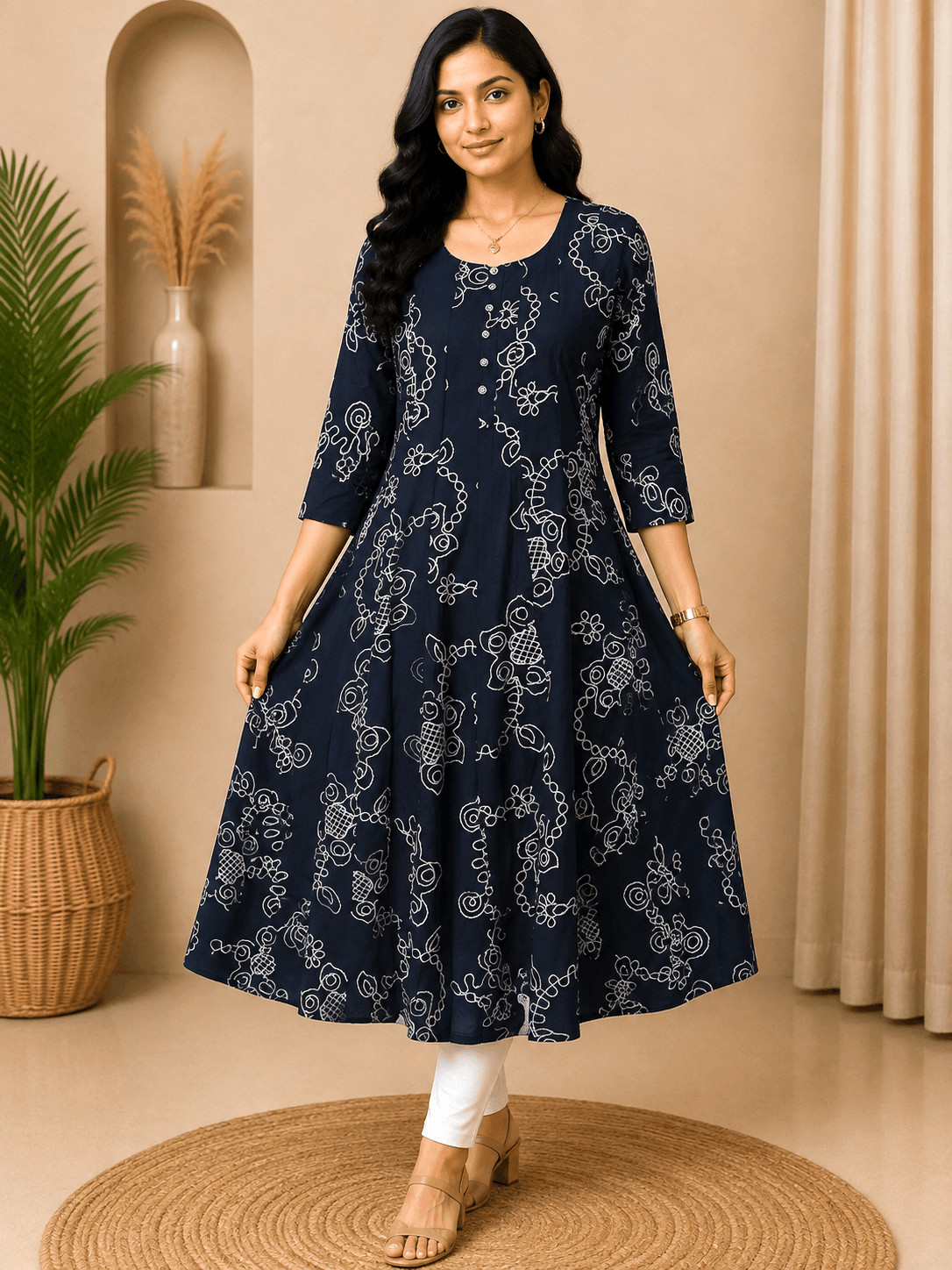XXL12Umbrella Kurtis