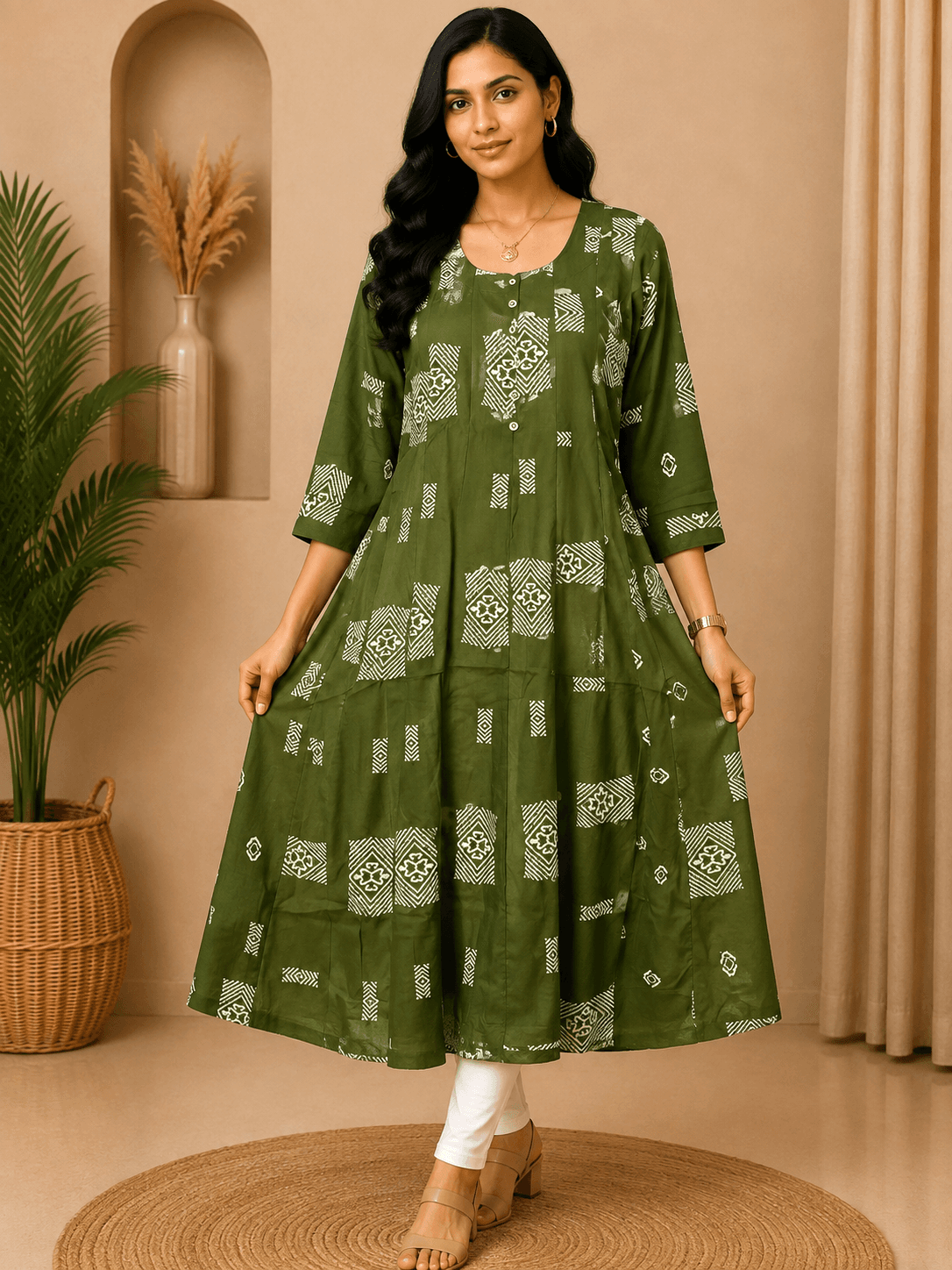 XXL17Umbrella Kurtis