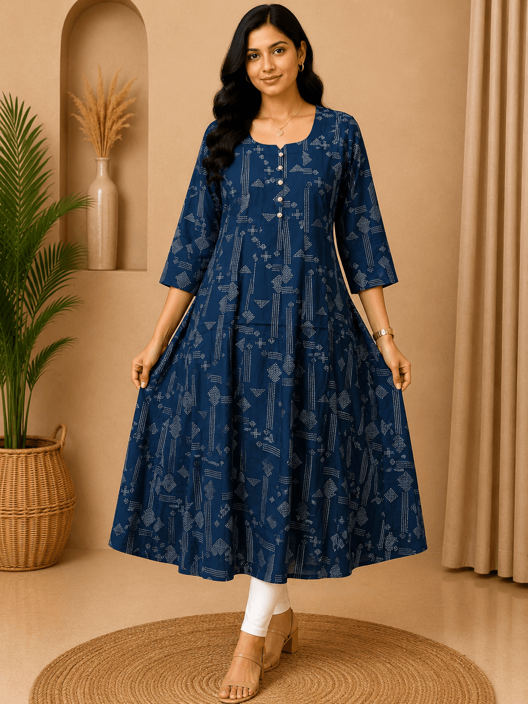 XXL18Umbrella Kurtis
