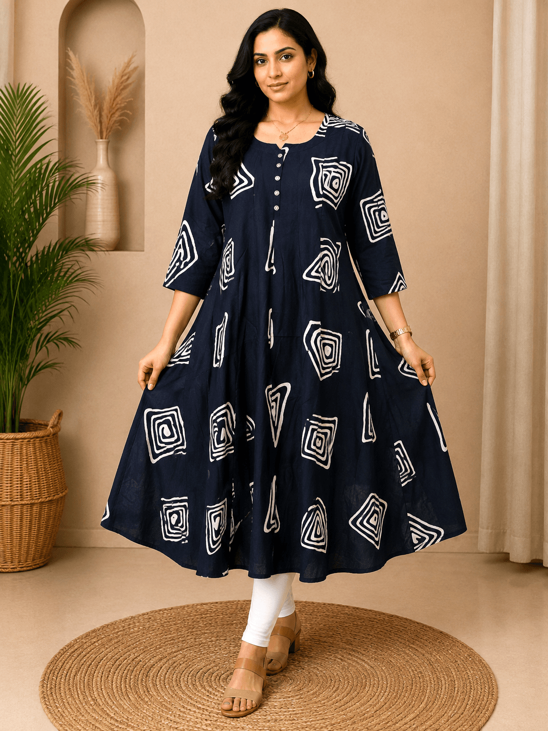 XXXL04Umbrella Kurtis