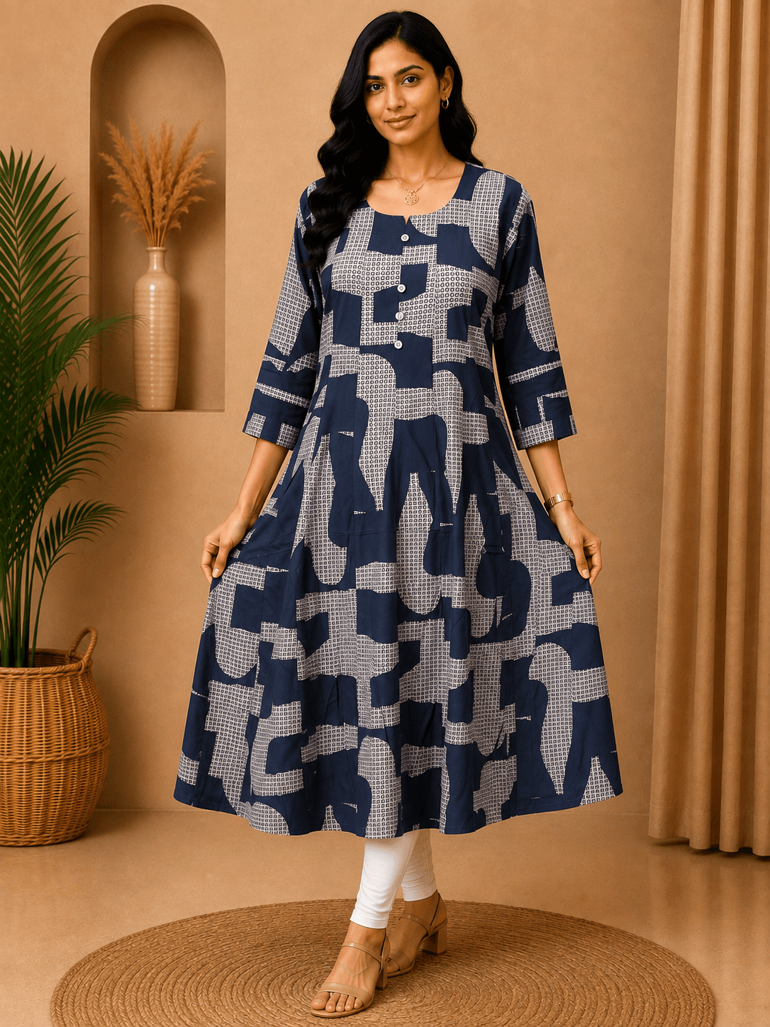 XXXL05Umbrella Kurtis